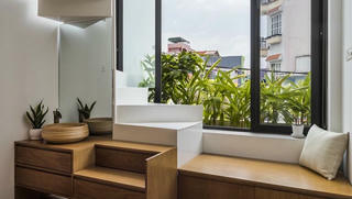 Ngôi nhà rộng 3m nhưng có tới 4 vườn cây mini ở TP HCM