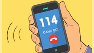 Công an hướng dẫn cách báo cháy và sự cố hàng ngày qua 114