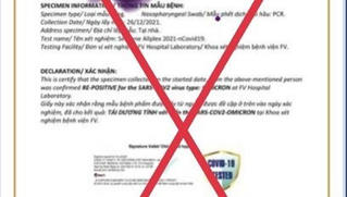 Xôn xao tin phát hiện biến chủng Omicron, Sở Y tế TP HCM 'lên tiếng'