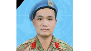 Một sỹ quan hy sinh trong thời gian làm nhiệm vụ gìn giữ hòa bình LHQ 