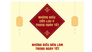 Những điều nên làm và kiêng kỵ trong dịp Tết
