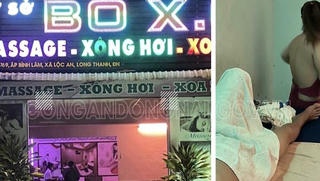 Bắt quả tang nữ tiếp viên khỏa thân 'mua vui' cho khách nam ở Đồng Nai