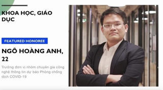 Rút Ngô Hoàng Anh khỏi danh sách Under 30 năm 2022