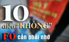 10 điều 'KHÔNG' cần nhớ với F0 điều trị tại nhà