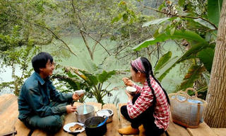 Cặp vợ chồng bỏ thủ đô về rừng 