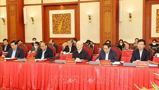 Tổng Bí thư chủ trì họp Bộ Chính trị về phát triển Hà Nội