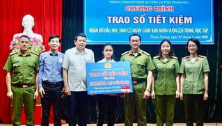 Cô con gái đặc biệt của Phòng Cảnh sát hình sự tỉnh Thanh Hóa