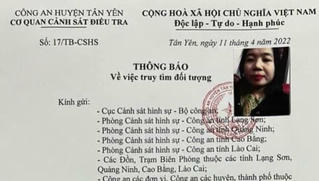 Truy tìm người phụ nữ nghi sát hại cô gái trẻ trong đêm