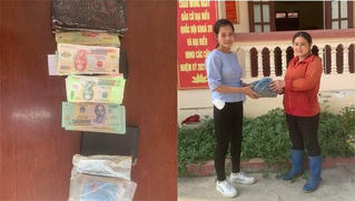 Nhờ công an tìm người đánh rơi 12 triệu đồng cùng nhiều tài sản quý