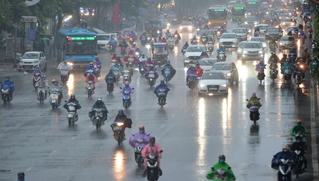 Chiều tối mai bắt đầu đợt mưa dông diện rộng ở miền Bắc