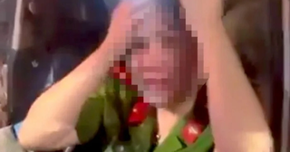 Điều tra thông tin nữ thiếu tá công an nghi say xỉn lái ô tô gây tai nạn