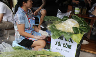 Hương Cốm cuối trời thu Hà Nội 