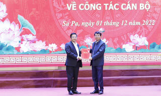 Ông Tô Ngọc Liễn giữ chức Phó bí thư thị ủy Sa Pa