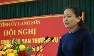 Nhiệm kỳ đầu tiên Lạng Sơn có nữ Bí thư Thành ủy 