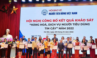 Công bố kết quả khảo sát 'Hàng hoá, dịch vụ người tiêu dùng tin cậy năm 2022'