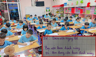 Đọc mảnh giấy ghi điều ước ngày Tết của học trò, thầy giáo trẻ bật khóc