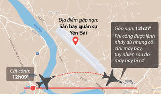 Truy thăng quân hàm cho phi công hy sinh khi làm nhiệm vụ 