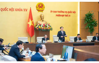 Thường vụ Quốc hội cho ý kiến về 5 dự án luật tại Phiên họp chuyên đề pháp luật tháng 4