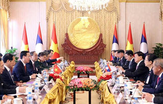 Không ngừng củng cố và phát triển hơn nữa quan hệ đoàn kết đặc biệt Việt Nam - Lào