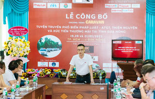 Công bố chương trình Caravan 'Tuyên truyền phổ biến pháp luật, ATGT học đường, xúc tiến thương mại' tại Đắk Nông