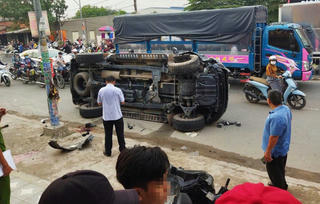 Tài xế lái ô tô tông tử vong 1 cảnh sát và 2 người dân: Khởi tố vụ án 'Giết người'