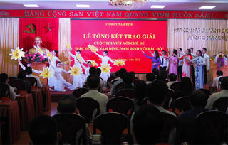 Tổ chức thành công cuộc thi viết về 'Bác Hồ với Nam Định, Nam Định với Bác Hồ'