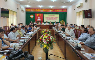 Tiếp xúc cử tri giữa đoàn Đại biểu Quốc hội tỉnh Bình Định với Mặt trận và các tổ chức thành viên