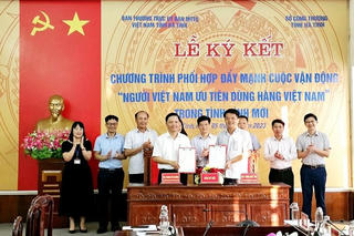 Hà Tĩnh tổ chức Cuộc thi trực tuyến về Cuộc vận động 'Người Việt Nam ưu tiên dùng hàng Việt Nam'