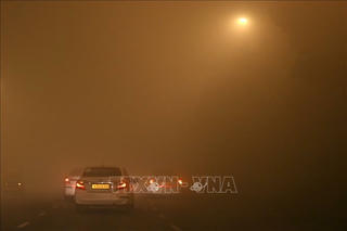 Sương mù gây ảnh hưởng nghiêm trọng tại thủ đô của Ấn Độ