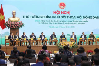 Thủ tướng Phạm Minh Chính đối thoại với nông dân