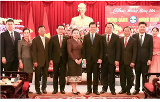 Đoàn công tác của tỉnh Champasak – Lào thăm và chúc tết tỉnh Đồng Nai