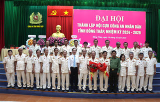 Thành lập Hội Cựu Công an nhân dân tỉnh Đồng Tháp 