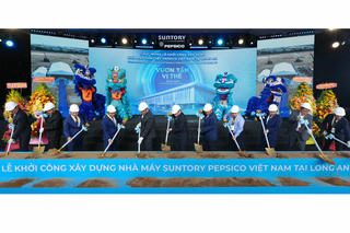 Suntory PepsiCo Việt Nam khởi công xây dựng nhà máy thứ 6 tại Long An