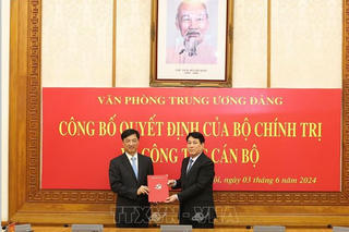 Ông Nguyễn Duy Ngọc giữ chức Chánh Văn phòng Trung ương Đảng