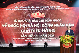 Sẽ vinh danh 84 tác phẩm báo chí xuất sắc tại Giải Diên Hồng lần 3