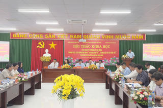 Vận dụng tư tưởng Hồ Chí Minh trong xây dựng 'Chi bộ bốn tốt', 'Đảng bộ cơ sở bốn tốt'