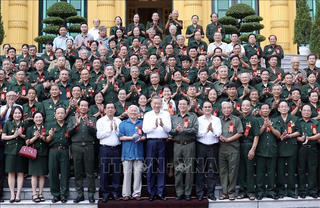 Chủ tịch nước Tô Lâm gặp mặt Đoàn đại biểu cựu Thanh niên xung phong