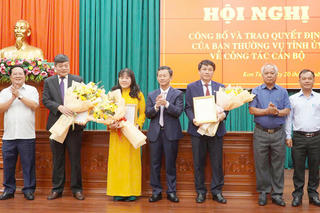 Điều động 3 Ủy viên Ban Thường vụ Tỉnh ủy Kon Tum