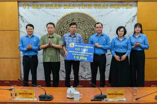 Tổng Liên đoàn Lao động Việt Nam hỗ trợ 3 tỷ đồng cho đoàn viên, người lao động tại Thái Nguyên 