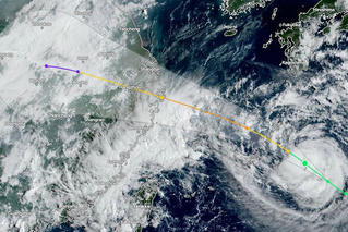 Cập nhật hướng đi của bão đang trên biển, đề phòng 1-2 cơn bão cuối tháng 9