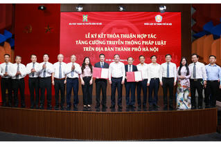 Đài Phát thanh - Truyền hình Hà Nội hợp tác với Đoàn luật sư Hà Nội tăng cường truyền thông pháp luật