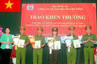 Công an quận 6 và quận 8 TP HCM lập nhiều chiến công trong phá án ma túy
