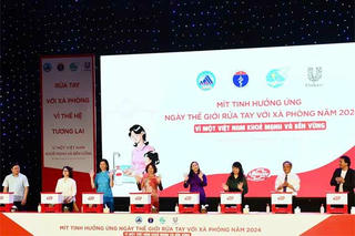 Rửa tay với xà phòng - lá chắn mạnh mẽ chống bệnh truyền nhiễm