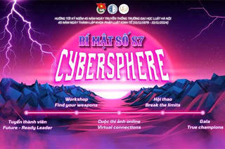 Bí mật số 87 - CYBERSPHERE: Sân chơi 'đậm chất luật' cho sinh viên trường Đại học Luật Hà Nội