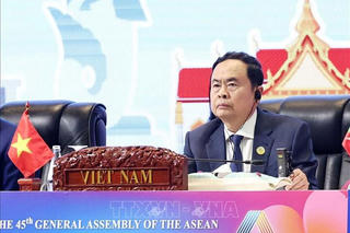 Chủ tịch Quốc hội phát biểu tại Phiên họp toàn thể thứ nhất Đại hội đồng AIPA-45