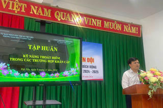 Hơn 200 công chức, giáo viên TX Việt Yên tham gia tập huấn kỹ năng về an toàn trường học