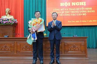 Kon Tum có tân Phó Bí thư Tỉnh ủy