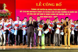  Sau sáp nhập, thị trấn Đạ Tẻh thành Trung tâm hành chính 3 huyện của tỉnh Lâm Đồng