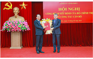  Ông Đặng Xuân Phong làm Bí thư Tỉnh ủy Vĩnh Phúc