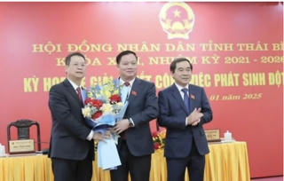 Ông Nguyễn Mạnh Hùng được bầu giữ chức Chủ tịch UBND tỉnh Thái Bình 